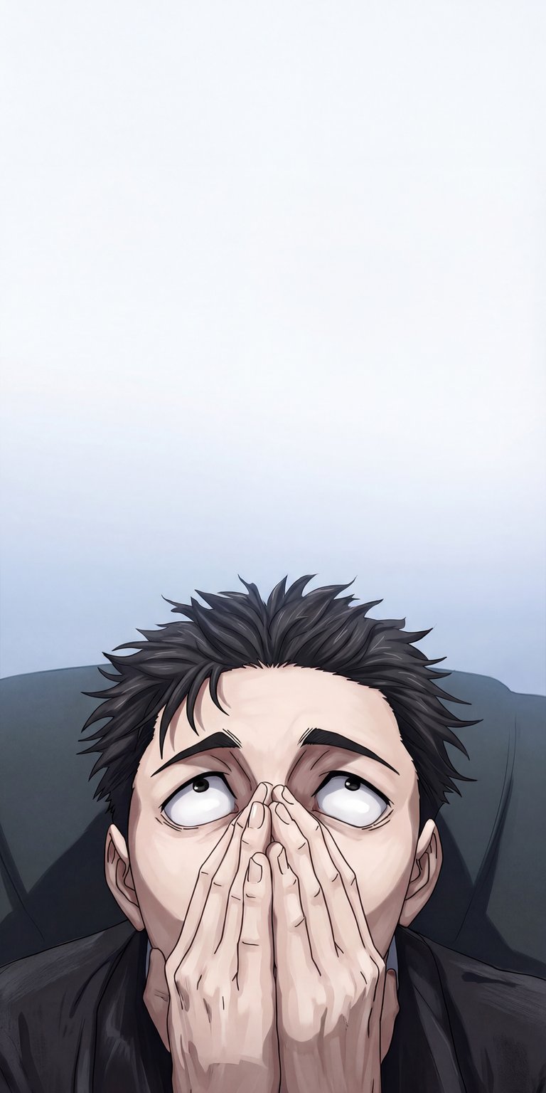 Hiromi Higuruma 4K wallpaper featuring teary eyes and an upward gaze with soft gradient lighting. This expressive anime wallpaper looks stunning on iPhone with clean shading and emotional depth, perfect for aesthetic wallpapers collections.