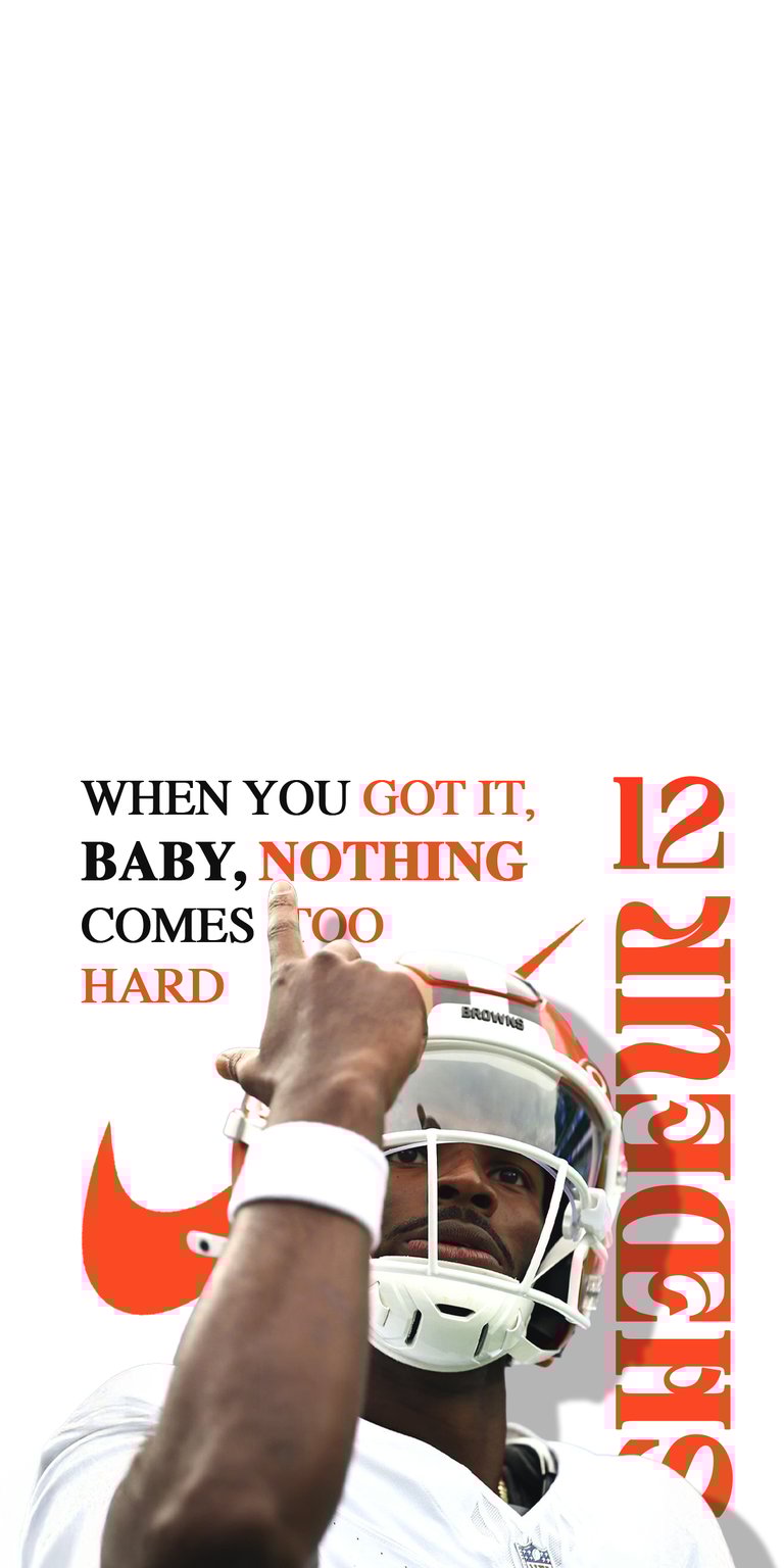 Shedeur Sanders wallpapers 4K for iPhone