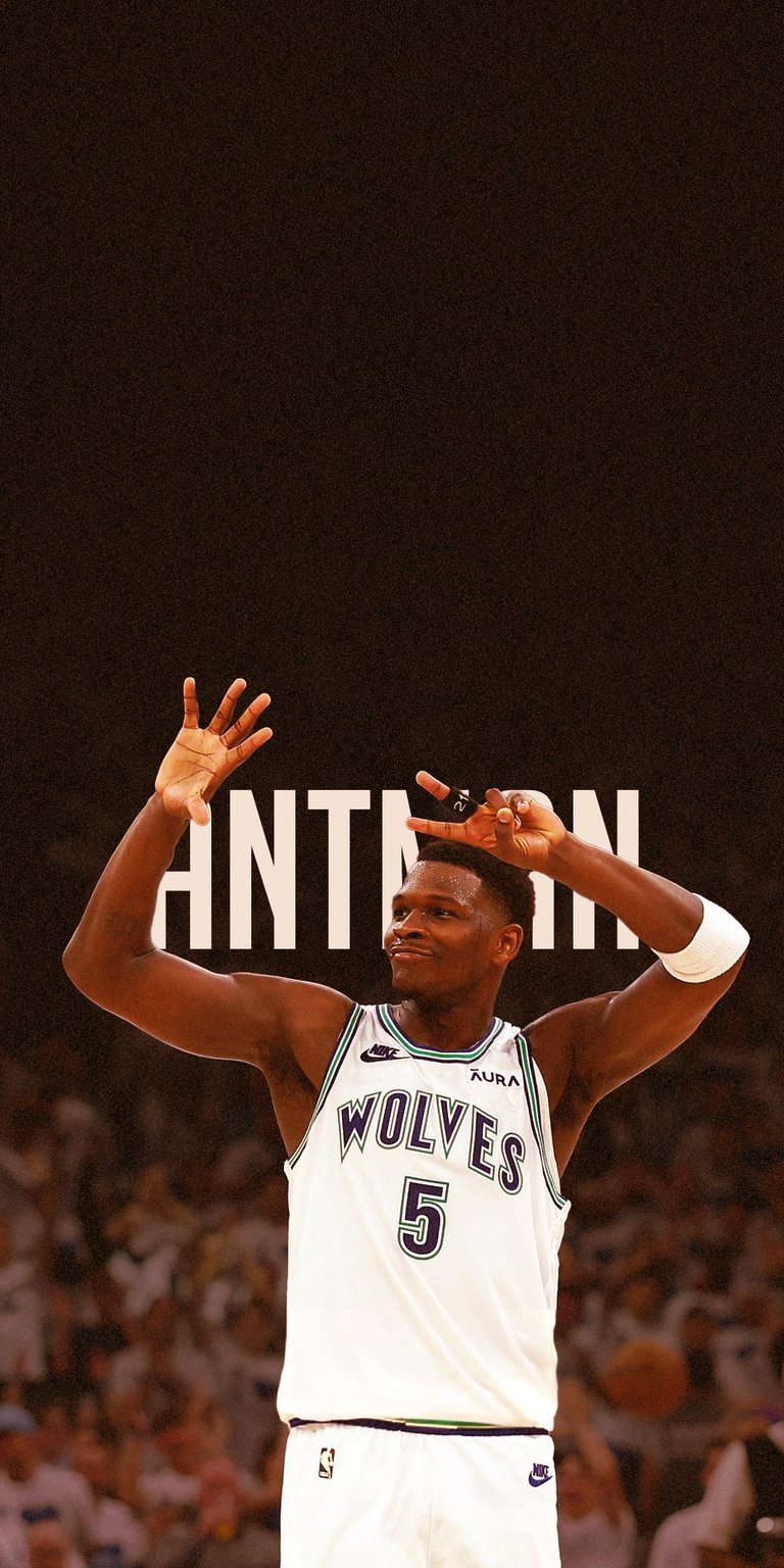 Anthony Edwards smiling wallpaper mobile 4k