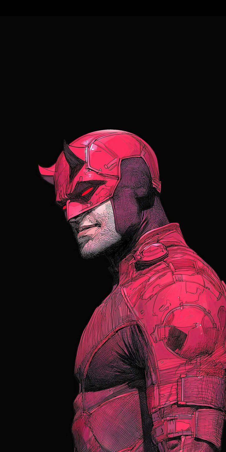 Daredevil art born again wallpaper 4k iPhone