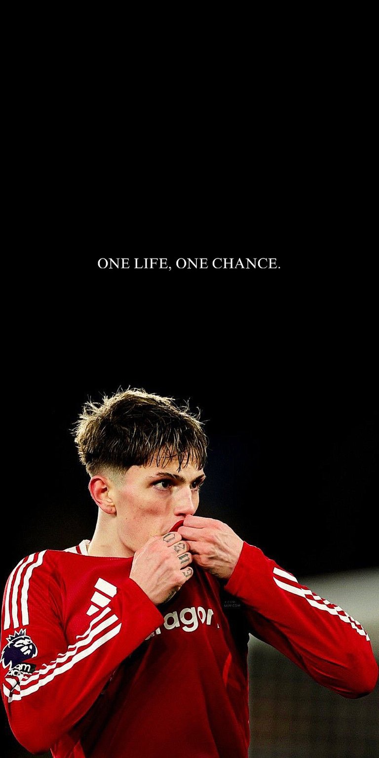 Alejandro Garnacho quote wallpaper 4k iPhone