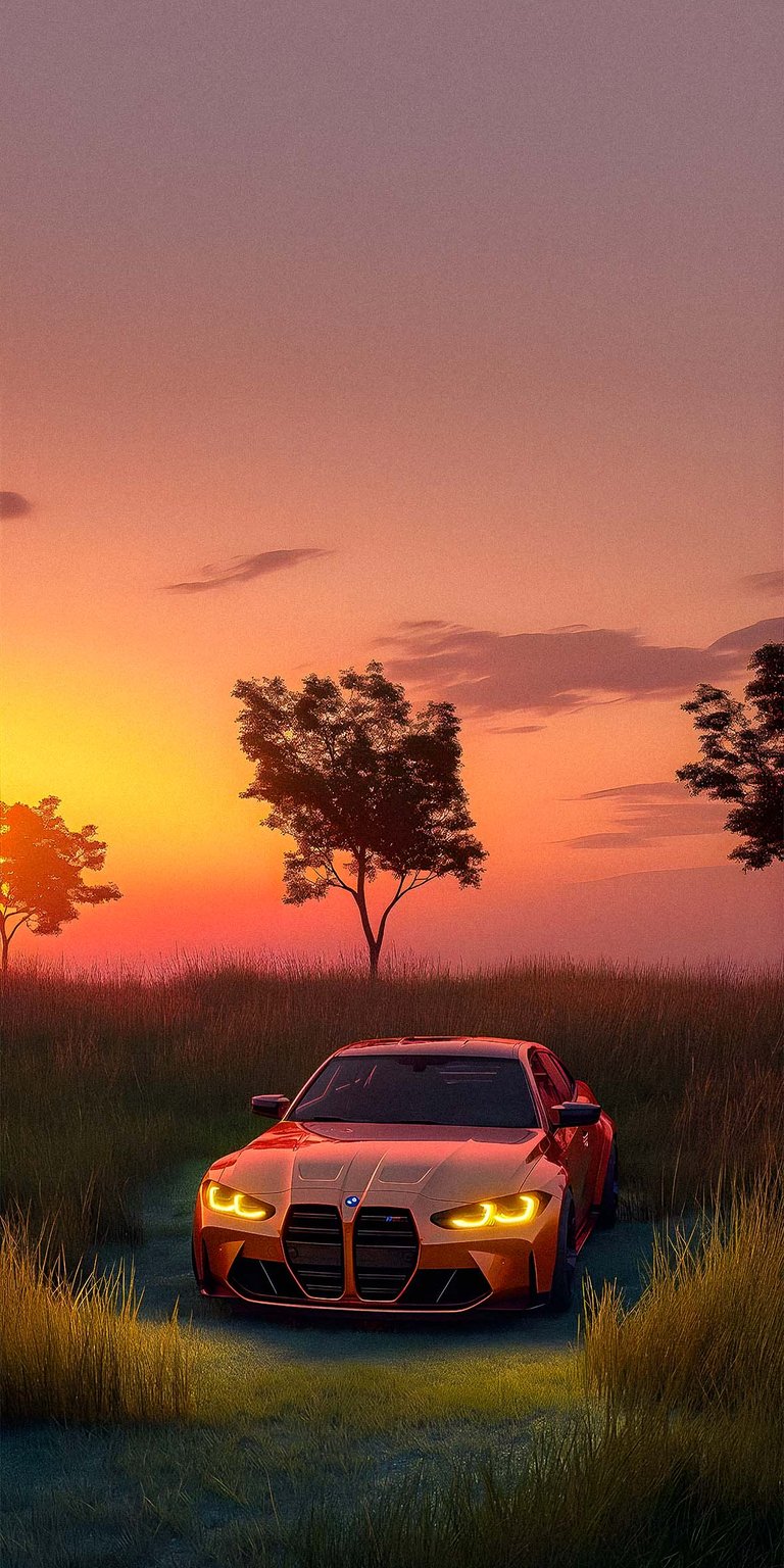 M4 Sunset iPhone wallpaper