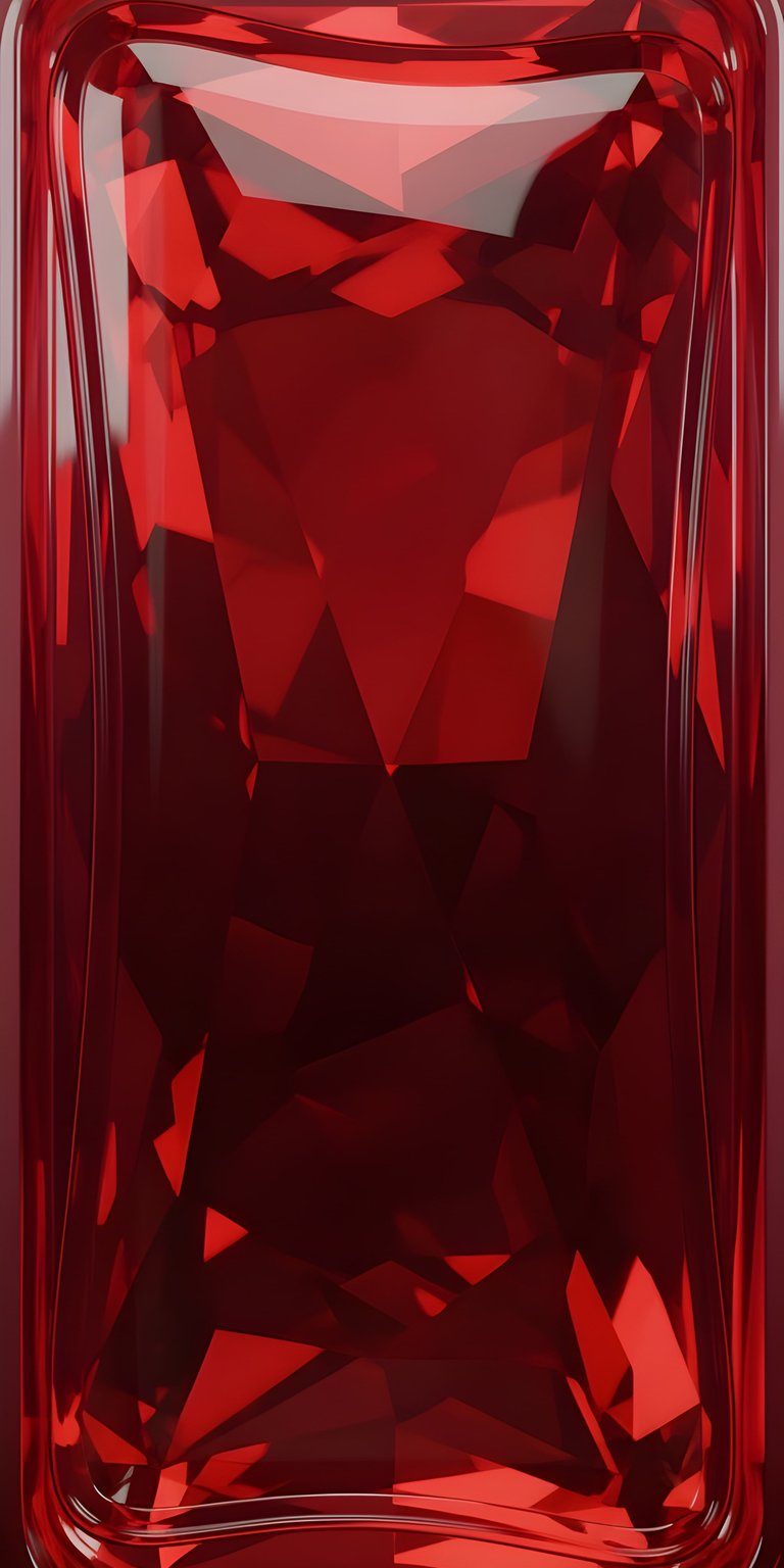 Mesmerizing ruby wallpaper, perfect for your iPhone in 4K resolution. Admire the deep scarlet facets and the glossy, curved casing that encases this brilliant gem.