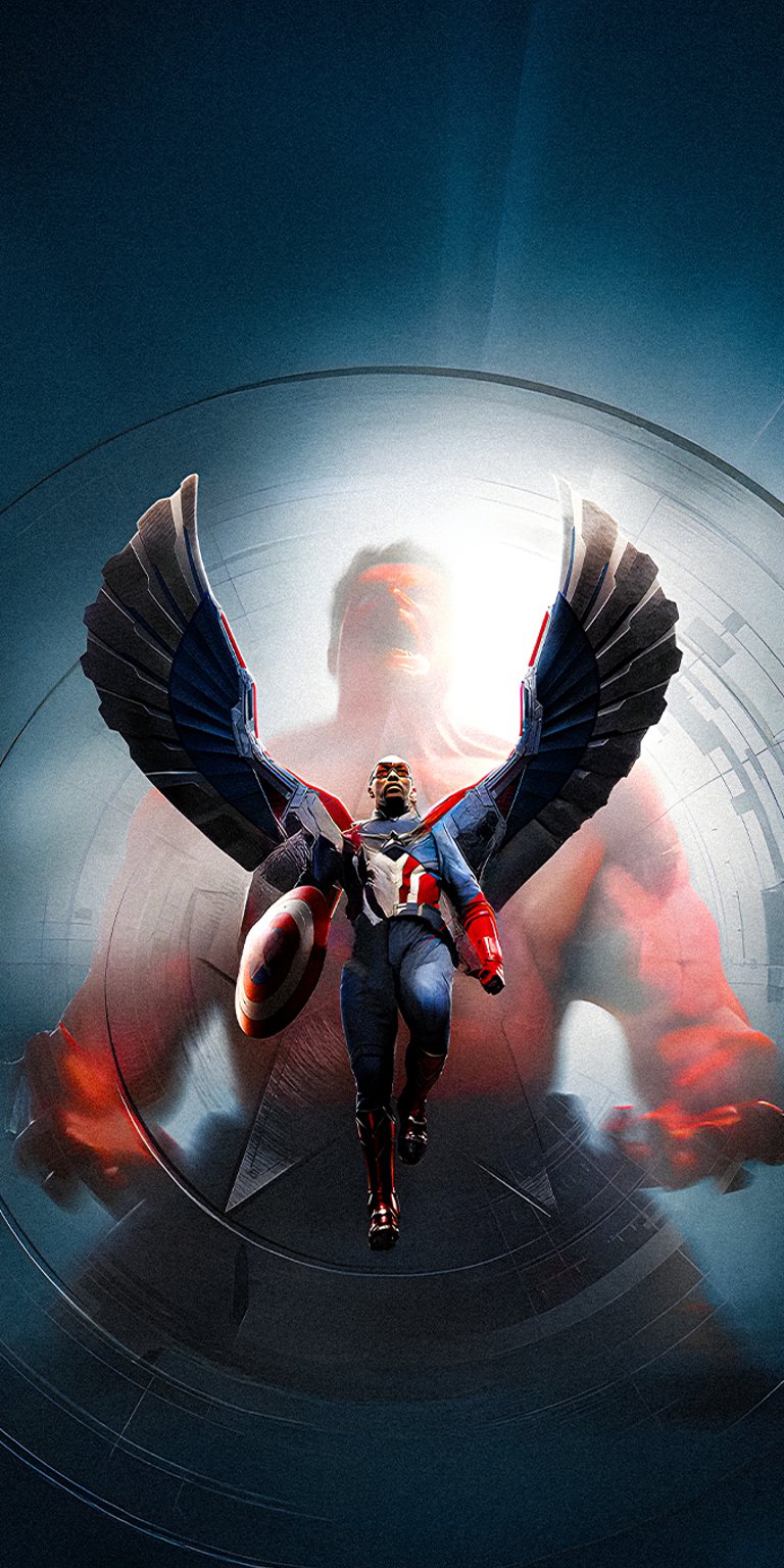 Captain america brave new world and hulk background wallpapers