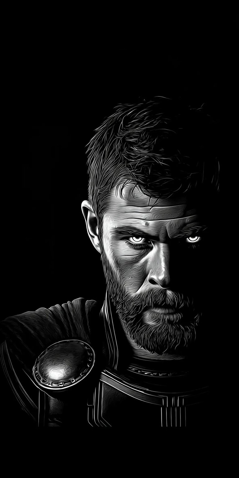 Thor dark iPhone wallpaper 4K