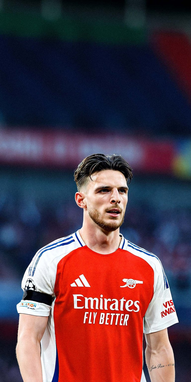 Declan Rice during the UEFA Champions League Wallpaper HD mobile