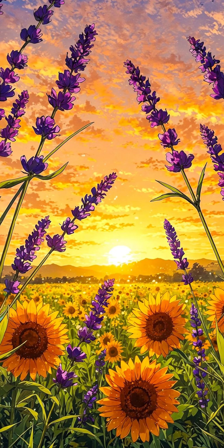 Sunflower field iPhone wallpaper 4K