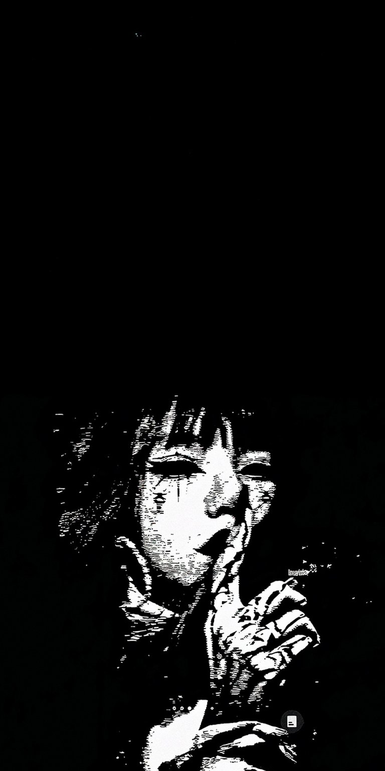 Dark shushing wallpaper iPhone 4K