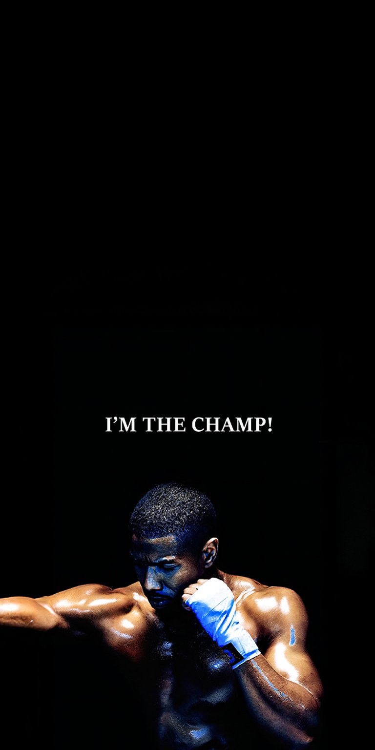 Adonis Creed punch motivational wallpaper iPhone 4K