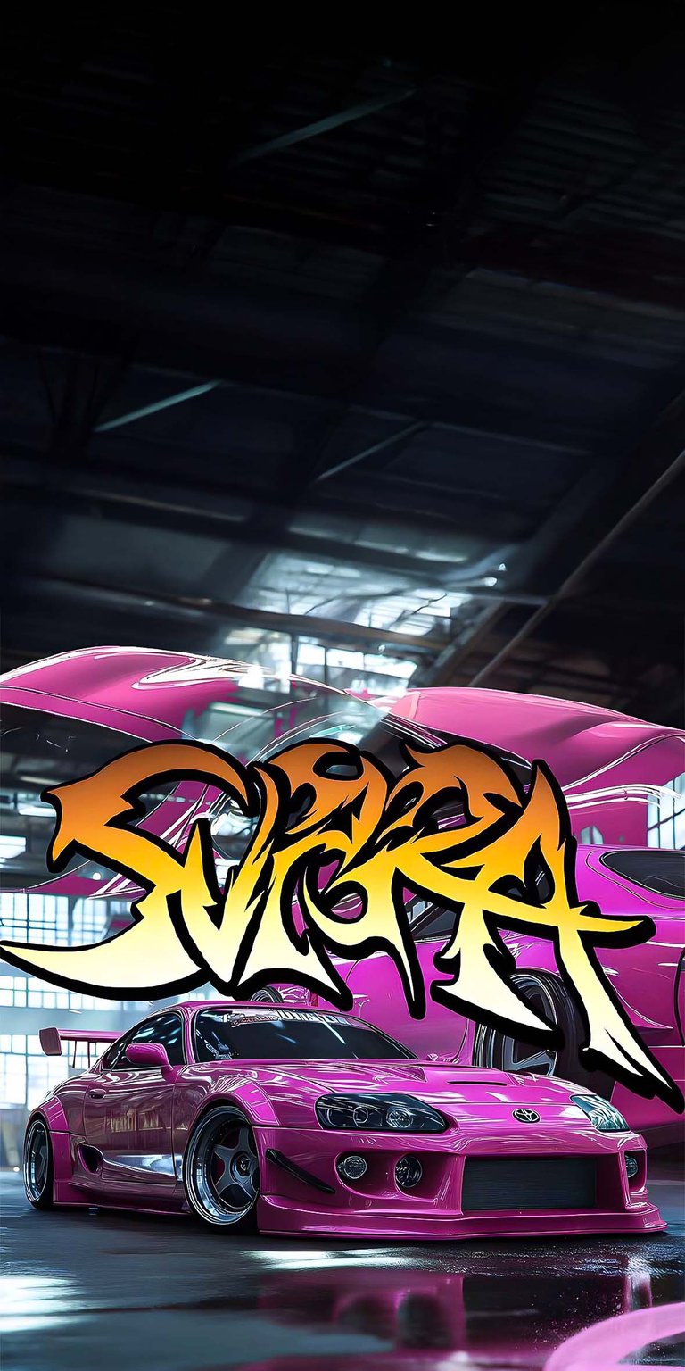 Toyota Supra MK4 Phone Wallpaper 4K