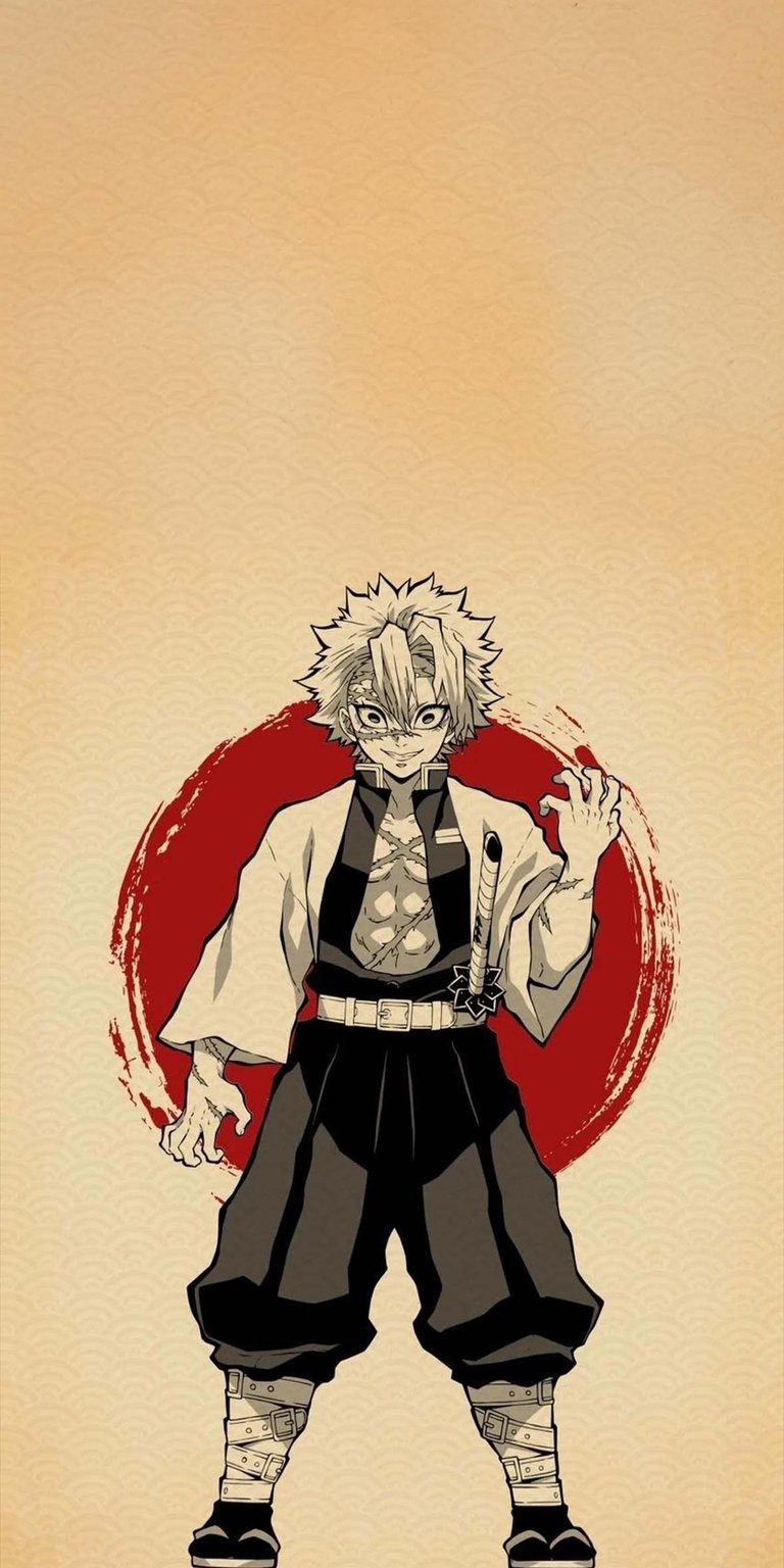 Zenitsu Agatsuma wallpaper for iPhone 4K