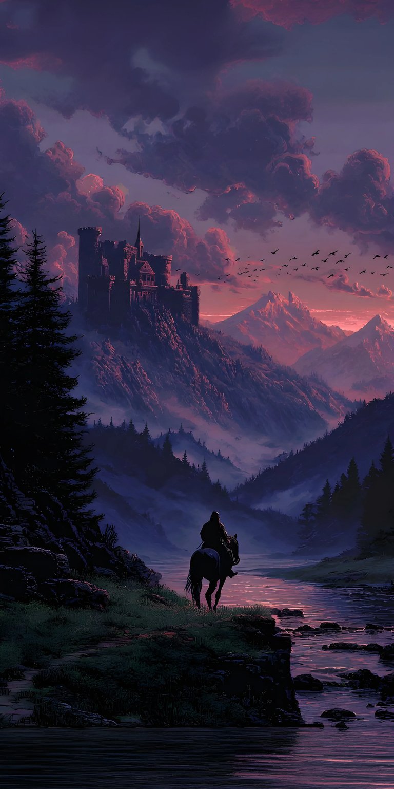 The Knight's castle iPhone wallpaper HD
