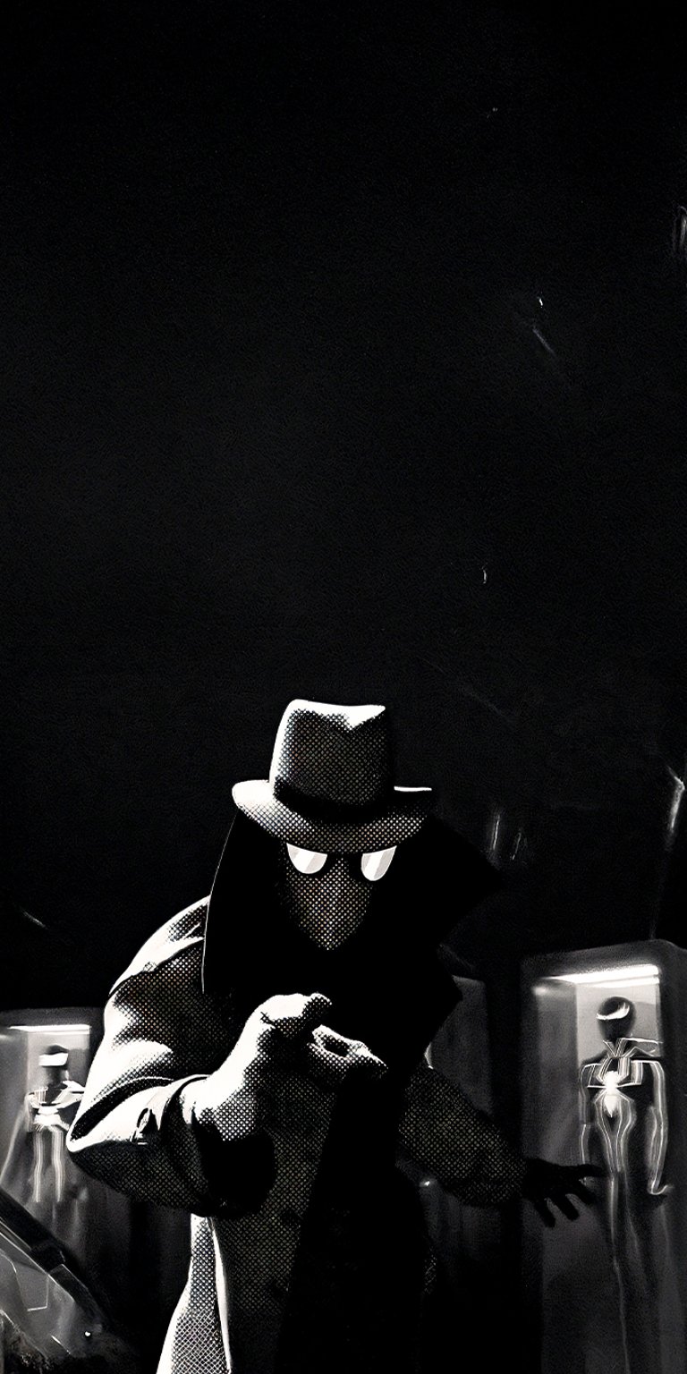 Spider-Man Noir wallpaper iPhone 4K