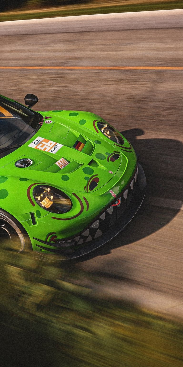 Porsche 911 GT3RS iPhone 4K wallpaper