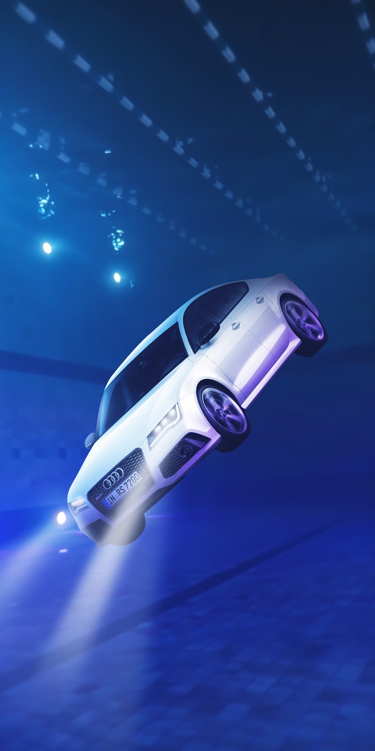 A3 floating wallpaper iPhone 4k