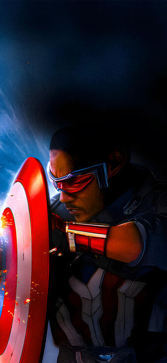 Red Hulk punch matching wallpaper iPhone