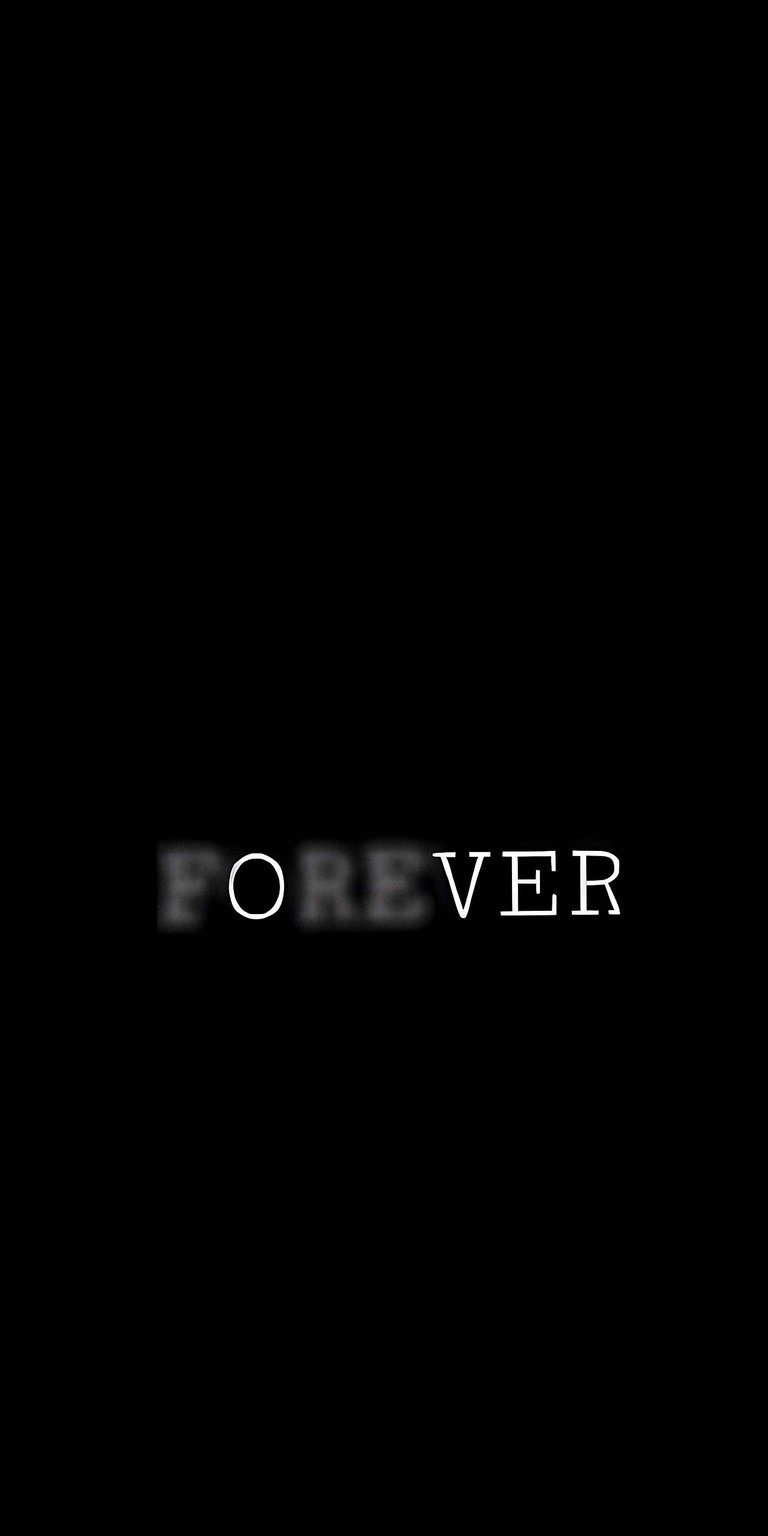 Forever is over wallpaper for iPhone