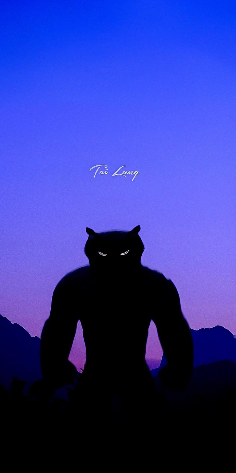 Tai Lung shadow wallpaper iPhone 4K