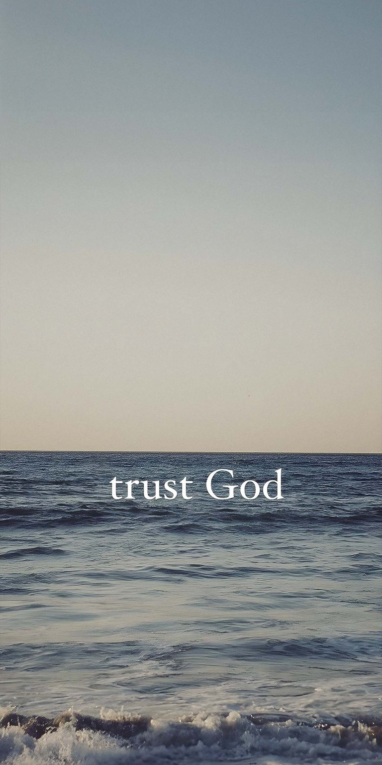 Trust God wallpaper HD iPhone