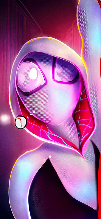 Gwen Stacy matching wallpaper for iPhone