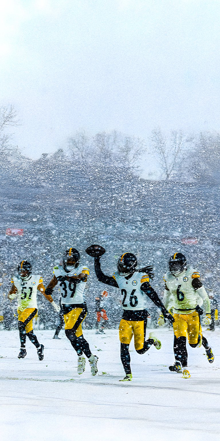 Snowing iPhone wallpaper