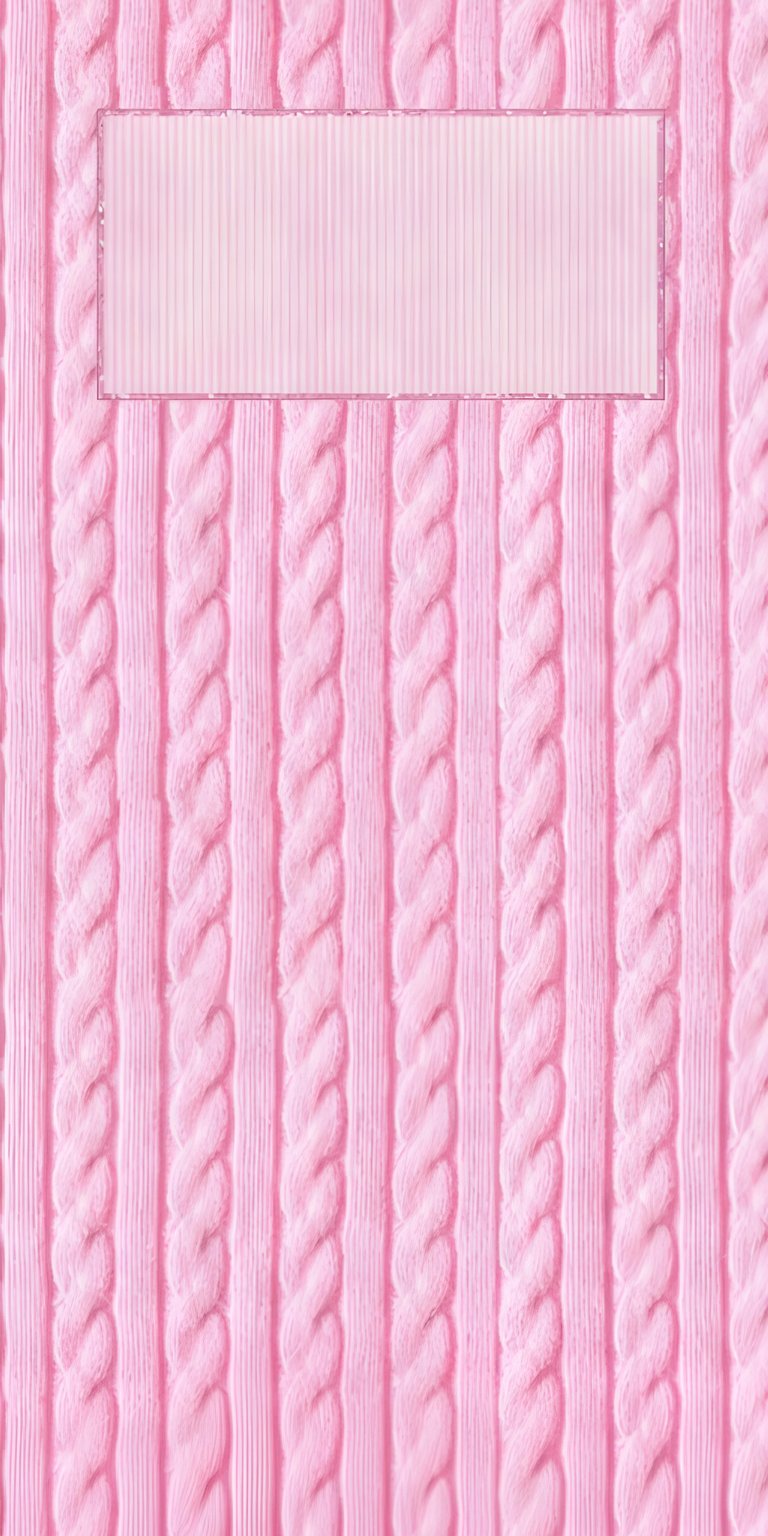 This adorable 4K wallpaper features a delicate pink knit texture with a subtle braided pattern, perfect for your iPhone. Download this wallpaper to bring the charm of soft pinks and cozy textiles to your device.