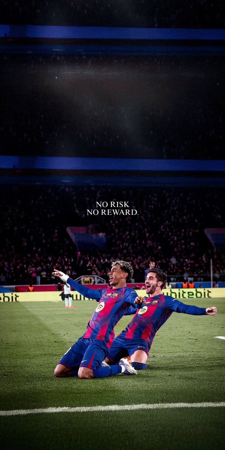 The legendary Lionel Messi celebrating a goal for FC Barcelona, captured from behind the net in a vibrant stadium atmosphere. Ideal for football fans, Barca supporters, and high-energy setups. Great for AMOLED and high-quality displays.