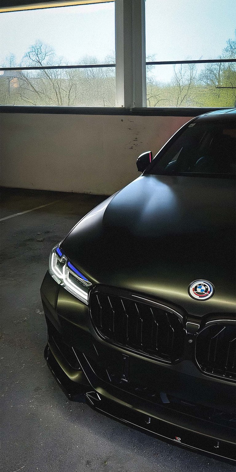 BMW M5 matte color wallpaper mobile HD