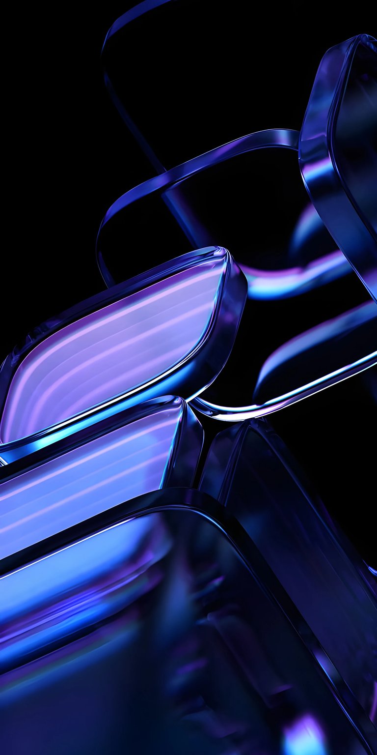 Clear glass art wallpaper for iPhone 4K