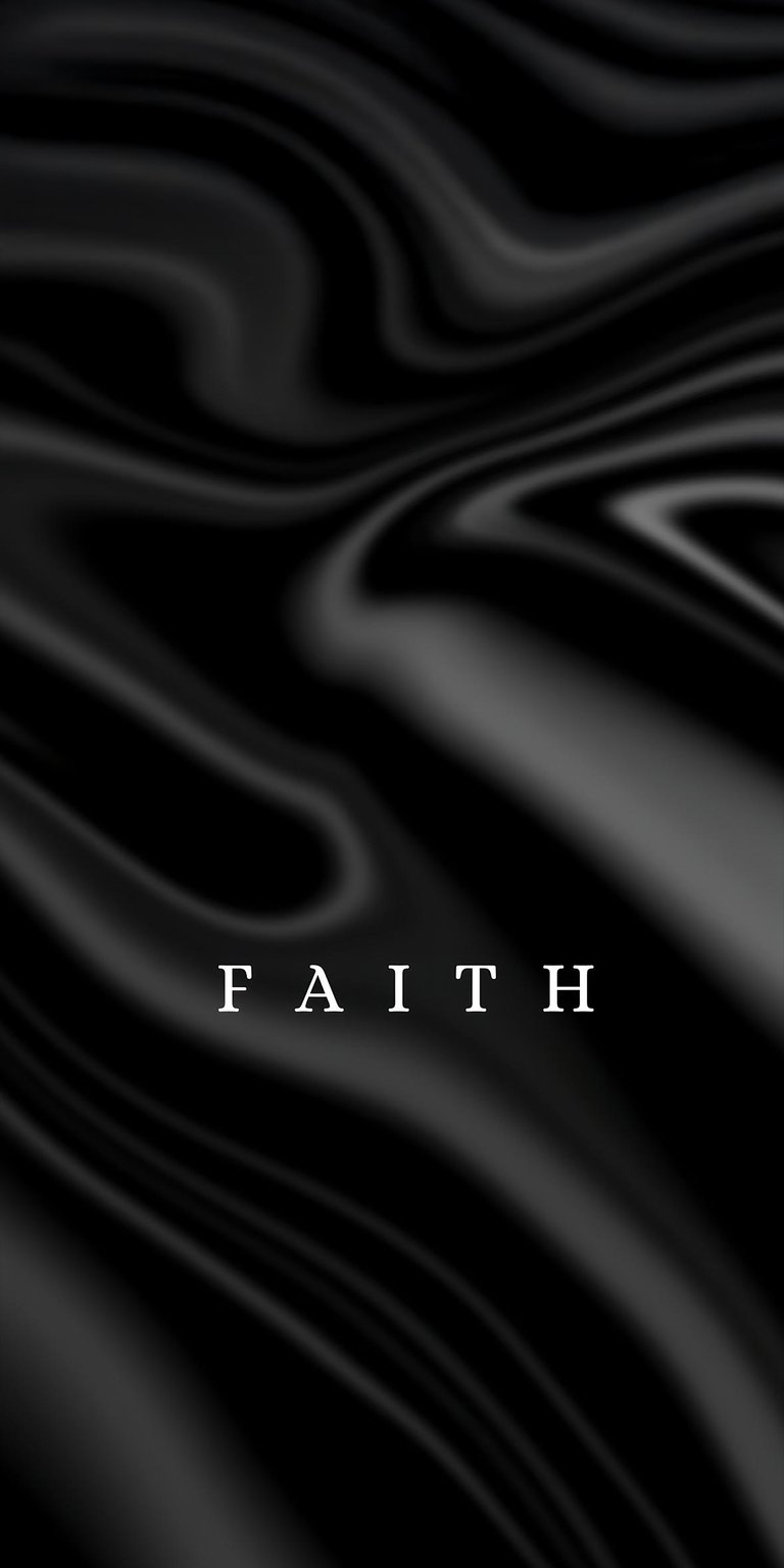 Faith black wallpaper for iPhone HDsilk