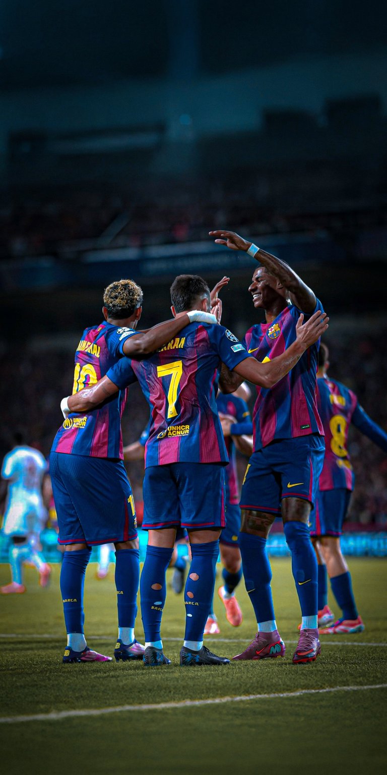 FC Barcelona football team 4K wallpapers for mobile