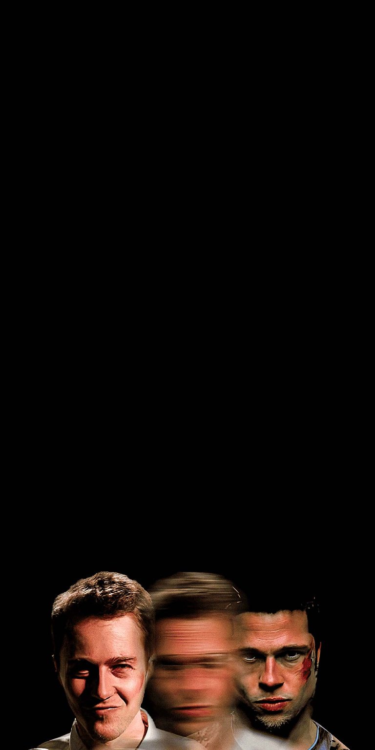 Tyler and Narrator Dark Wallpaper for iPhone