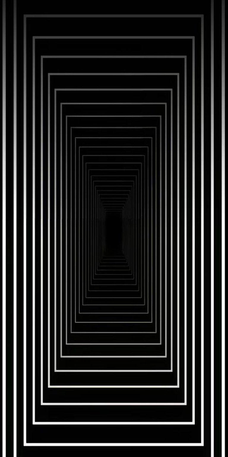 Black and white illusion design wallpaper