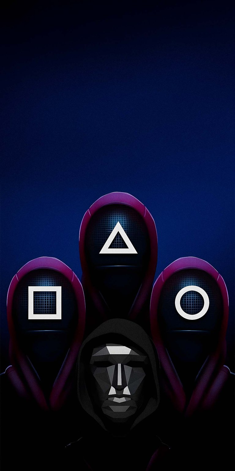 The Frontman with three soldiers wallpaper