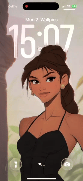 Zendaya anime wallpaper iPhone