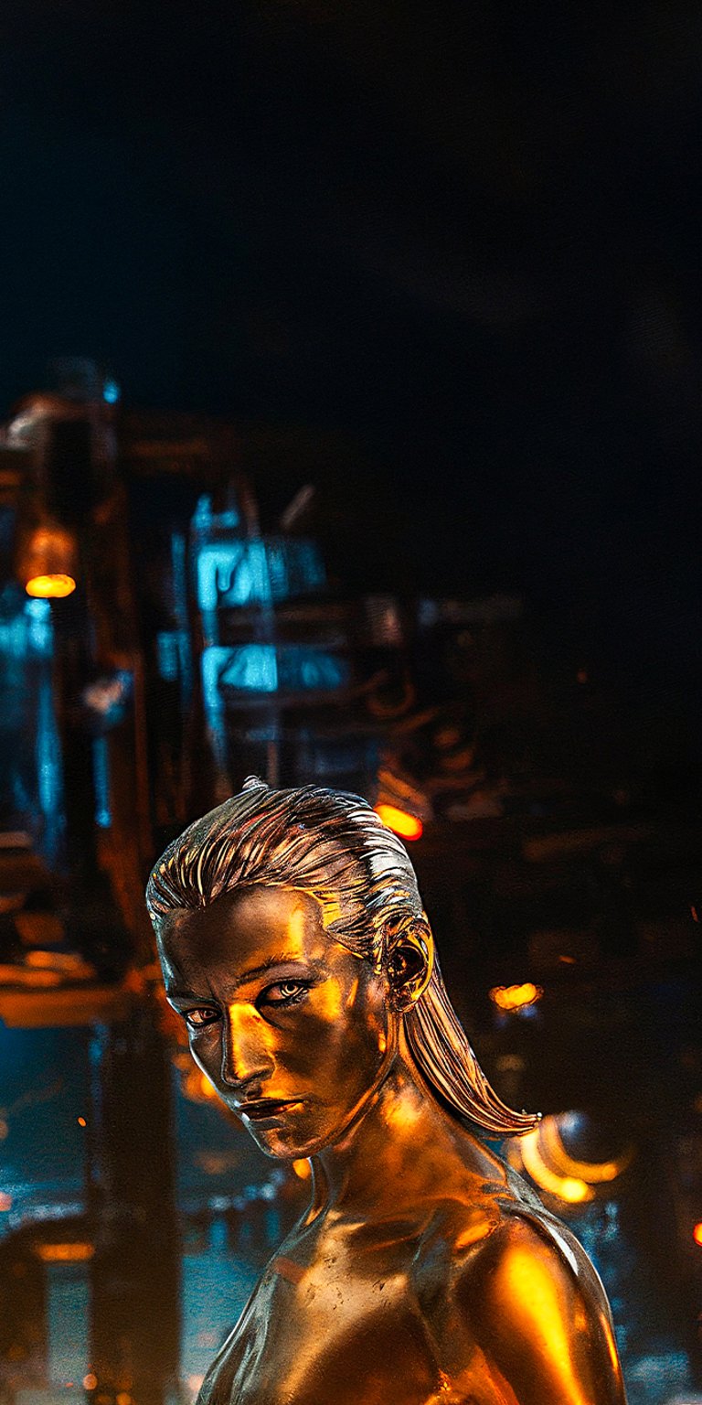 Silver Surfer wallpaper iPhone 4K