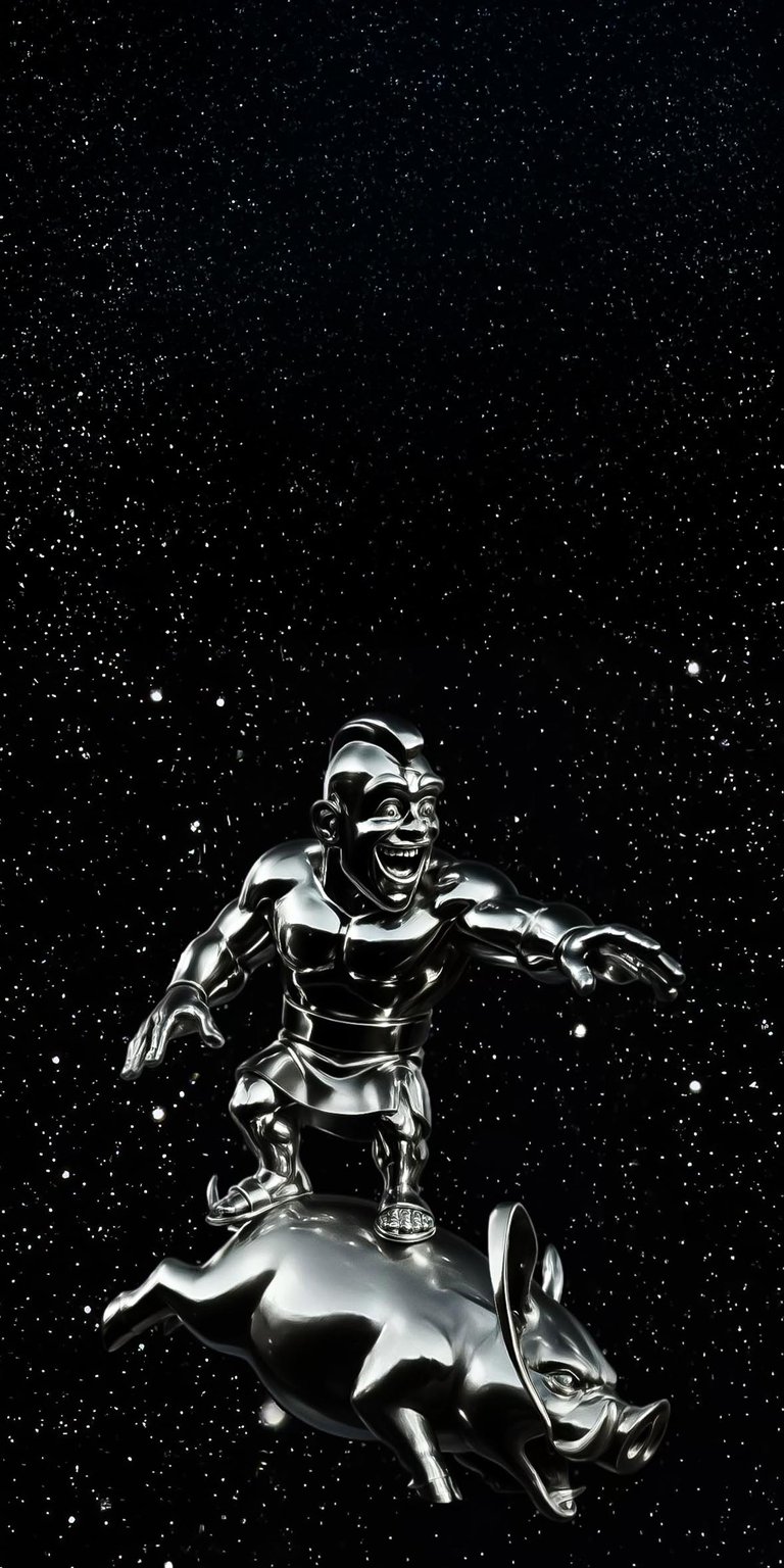 Upgrade your phone look with this Silver Surfer Clash Royale iOS wallpaper 4K
