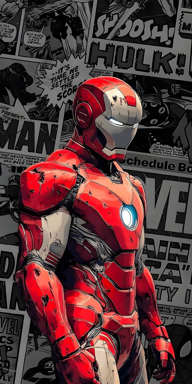 Iron Man art wallpaper iPhone 4K