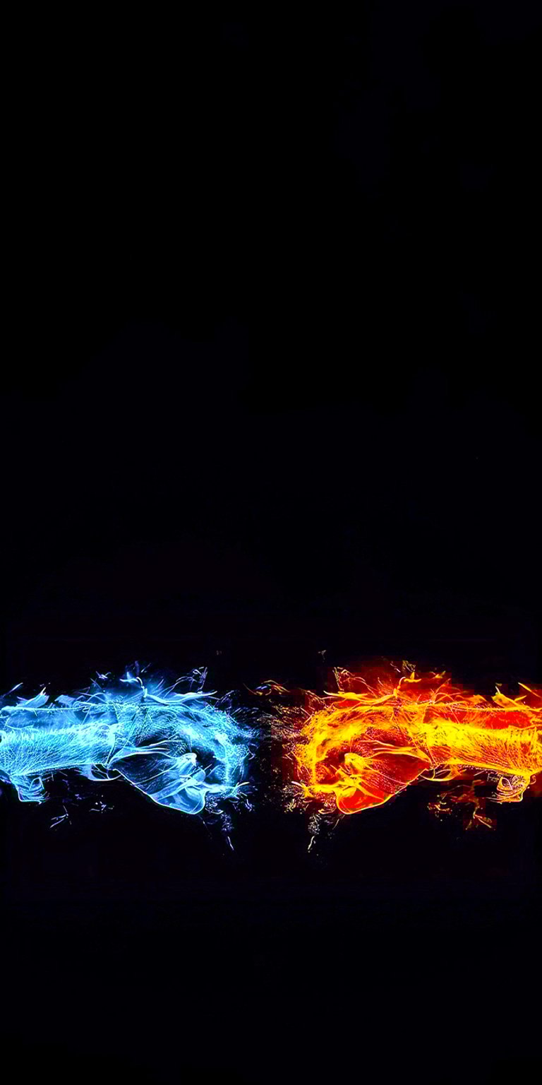 Fist bump wallpaper iPhone 4K