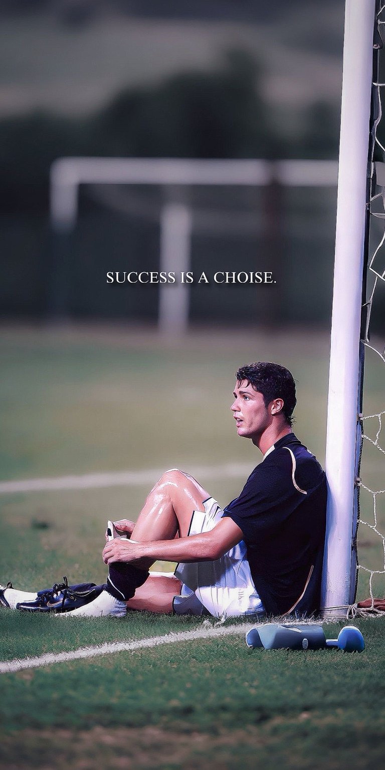 Cristiano Ronaldo quote wallpaper 4k iPhone