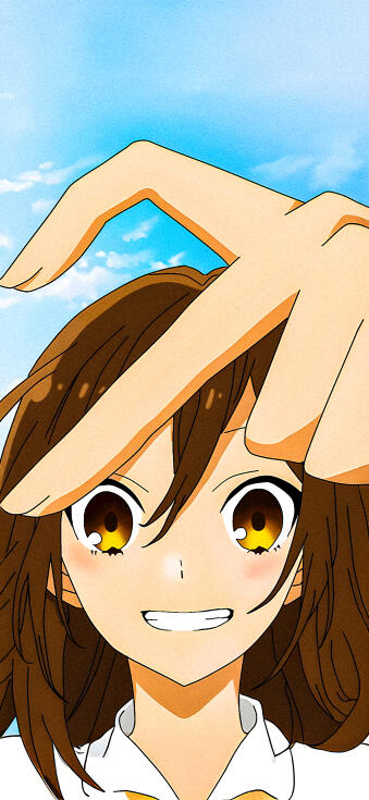 Izumi Miyamura heart matching wallpaper 4k