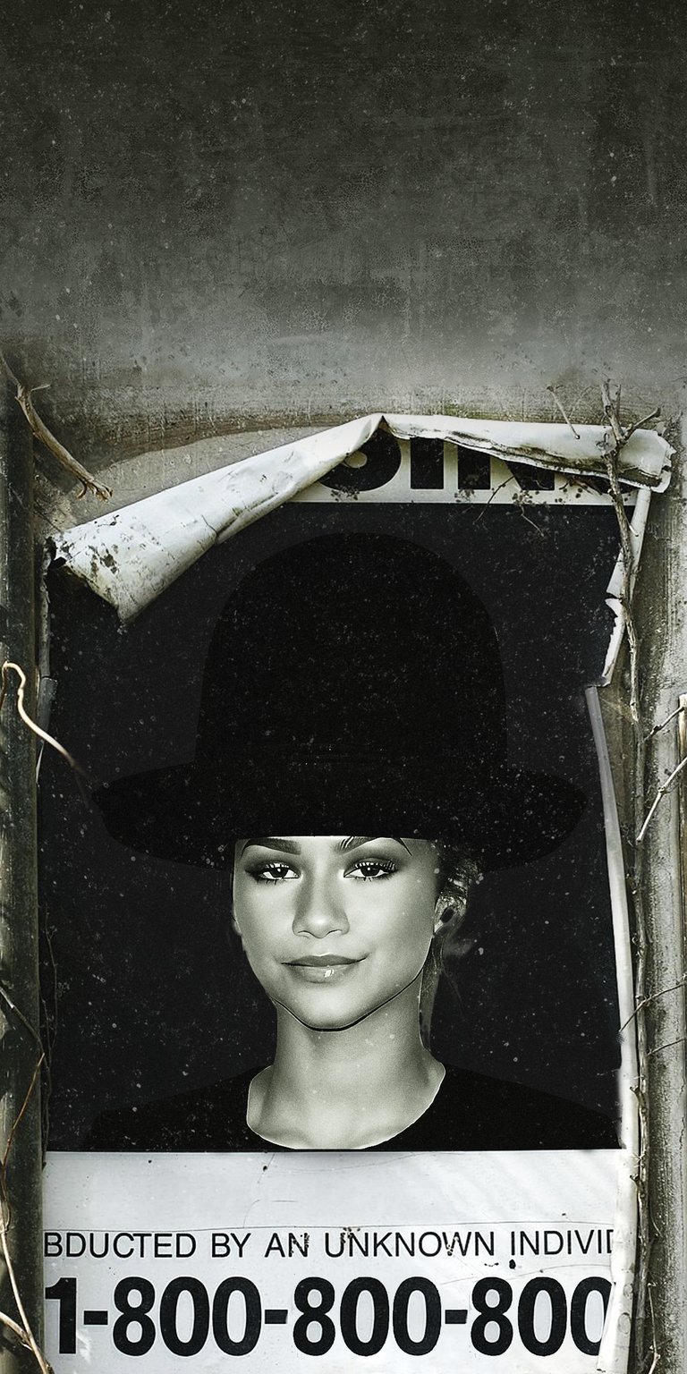 Zendaya hat theory wallpaper for iPhone