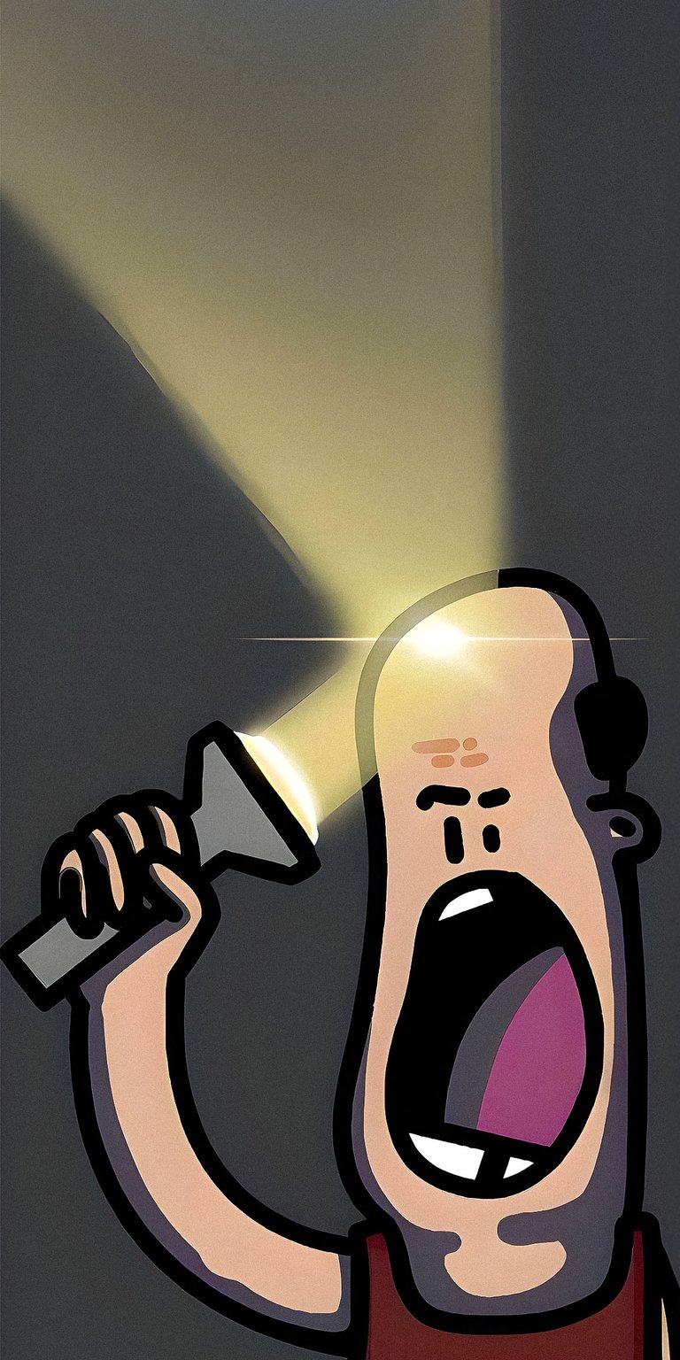 Lockscreen torch iPhone wallpaper