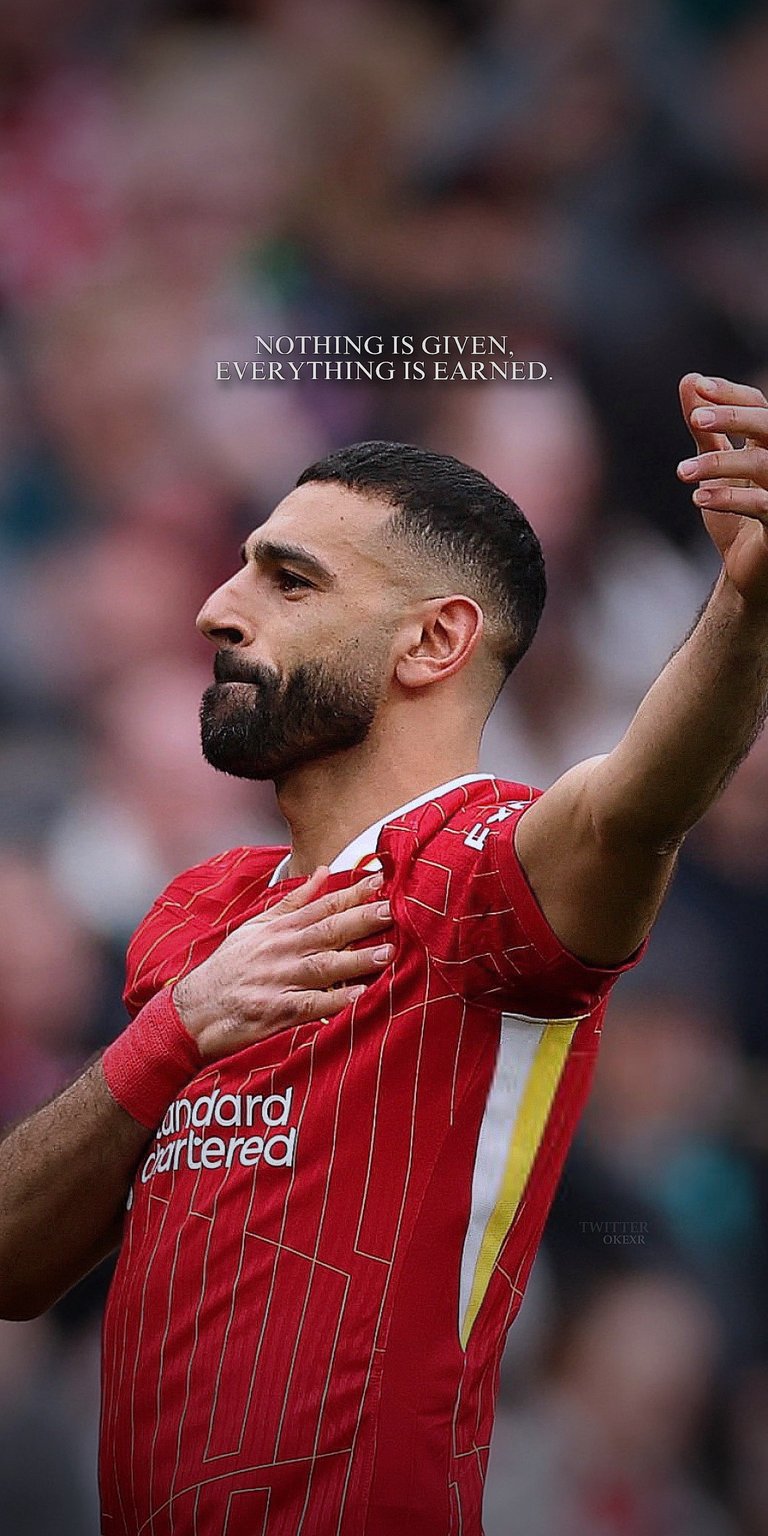 Mohammed Salah quotes wallpaper 4k iPhone