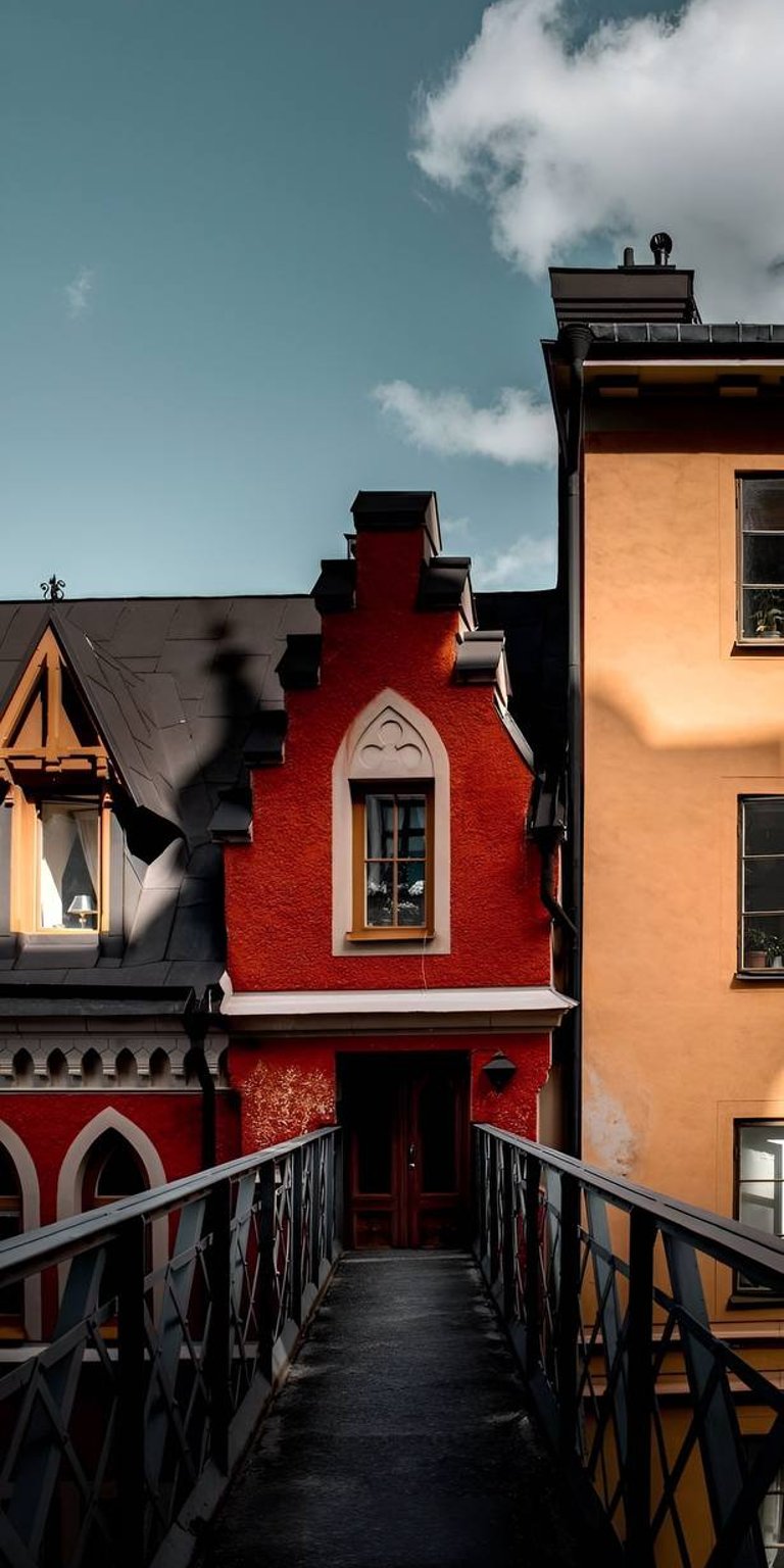 Mariaberget Stockholm Sweden 3D mobile wallpapers