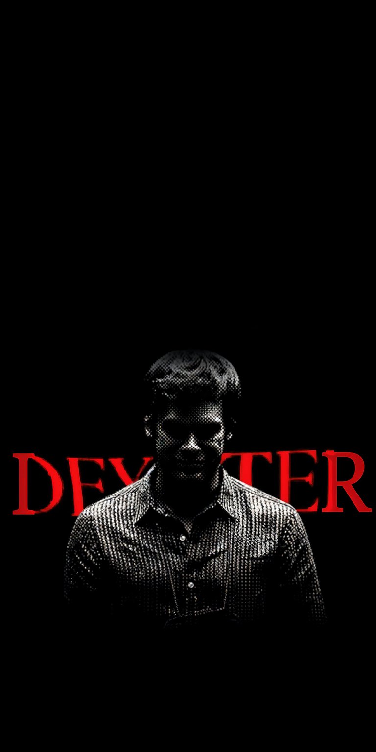 Dexter Morgan poster iPhone wallpaper 4K