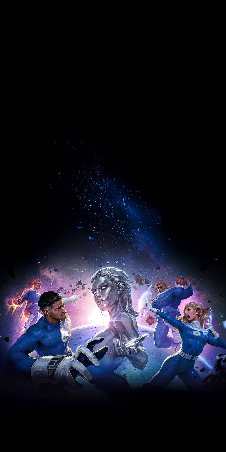 Fantastic 4 movie characters iPhone wallpaper HD