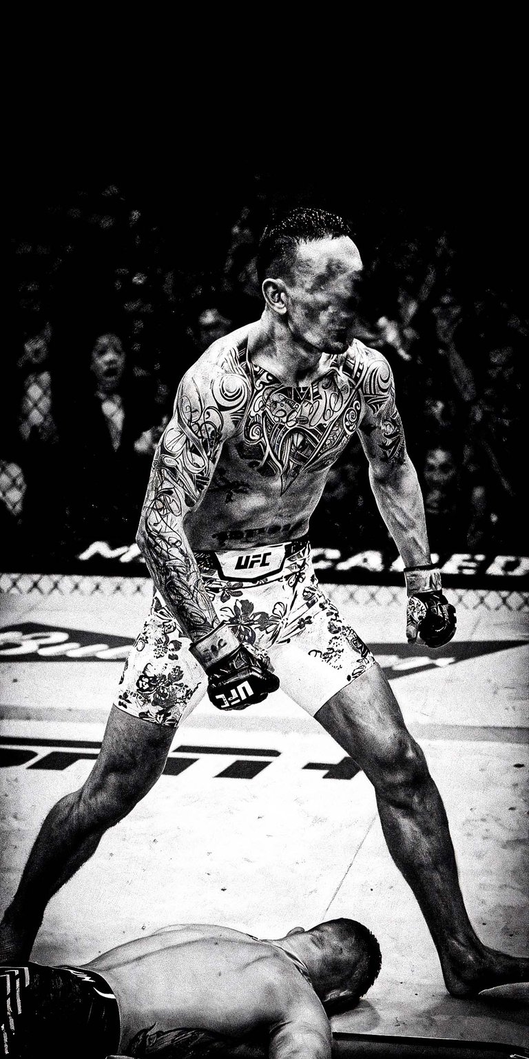 Max holloway KO justin UFC Wallpaper iPhone