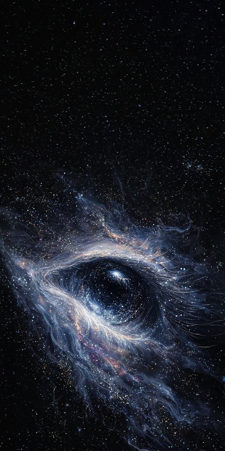 This stunning galaxy eye wallpaper in 4K resolution is perfect for your iPhone. The cosmic image features a vortex of swirling stars and nebulous clouds.