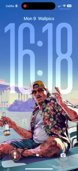 Grand Theft Auto 6 NPC character wallpaper iPhone 4K